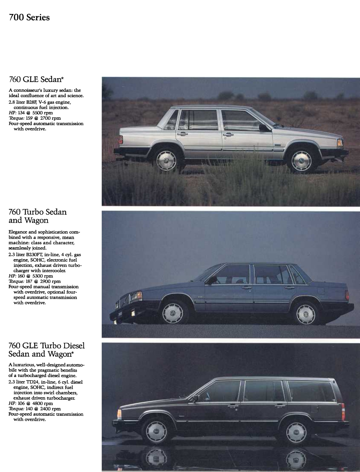 1985 Volvo Full-Line Brochure Page 4